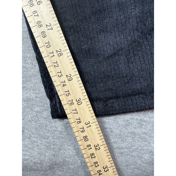 NEW! NWT LEVI'S 311 Shaping Skinny Corduroy Jeans Black Size 31x30 Irregular - Picture 6 of 6